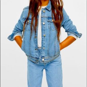 Mango Youth Light Denim Jacket. Size 11-12, 152 cm